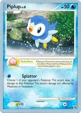 Piplup LV.8 (72/100) (Empotech - Dylan Lefavour) [World Championships 2008] (Online Only)