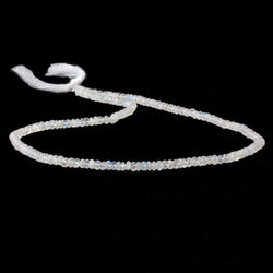 3.5mm Rainbow Moonstone Faceted Rondelle Beads 15.5 inch 120 pieces (ONLINE ORDER ONLY)