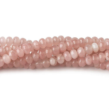3.5mm Strawberry Quartz plain rondelle beads 18 inch 158 pieces (ONLINE ORDER ONLY)