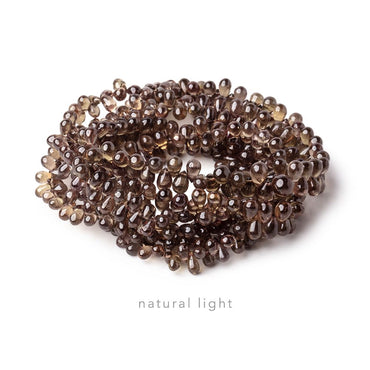 3.5x2-5x3mm Color Change Garnet Petite Plain Tear Drops 16 inch 230 Beads AAA (ONLINE ORDER ONLY)
