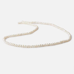 3.5x2.5mm Cream Off Round Freshwater Pearls 140 pcs (ONLINE ORDER ONLY)