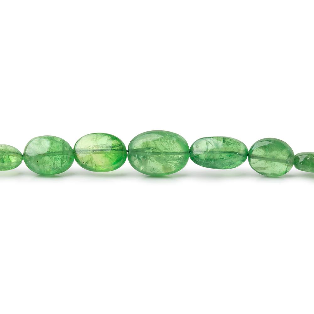 3.5x3-10x7mm Tsavorite Garnet Plain Oval Beads 18 inch 86 pieces AAA (ONLINE ORDER ONLY)