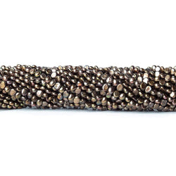 3.5x3-4x3mm Purplish Green Freshwater Pearl Side Drilled Baroque 15 inch 137 pcs (ONLINE ORDER ONLY)