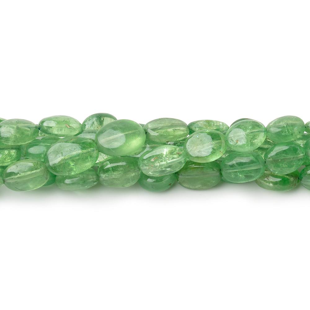 3.5x3-8x6mm Tsavorite Garnet Plain Oval Beads 18 inch 90 pieces AAA (ONLINE ORDER ONLY)