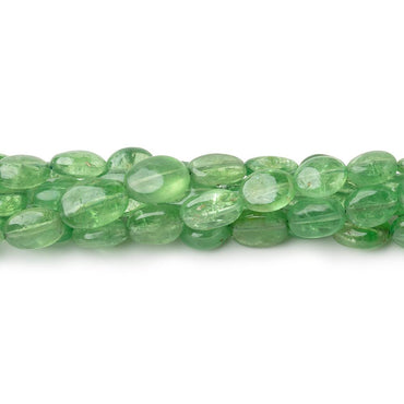 3.5x3-8x6mm Tsavorite Garnet Plain Oval Beads 18 inch 90 pieces AAA (ONLINE ORDER ONLY)
