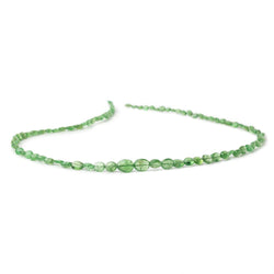 3.5x3-8x6mm Tsavorite Garnet Plain Oval Beads 18 inch 90 pieces AAA (ONLINE ORDER ONLY)