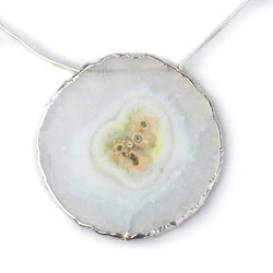 35x35-40x40mm Silver Leafed Solar Quartz Slices AAA Grade 4 pieces (ONLINE ORDER ONLY)