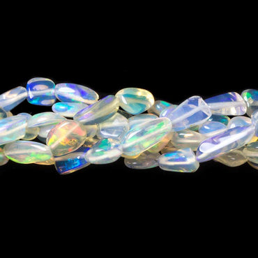 3.5x3.5-9x6mm Ethiopian Opal Plain Nugget Beads 16 inch 70 pieces (ONLINE ORDER ONLY)