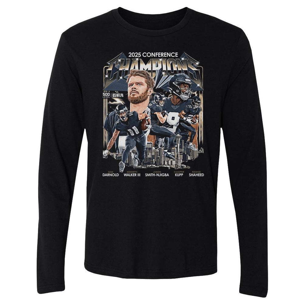 Seattle Football 2025 Conference Champions Vintage WHT (ONLINE ORDER ONLY)