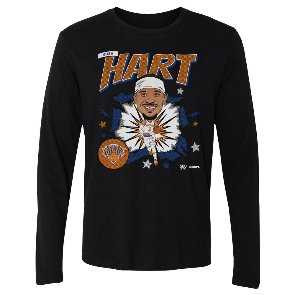 Josh Hart New York Knicks Caricature WHT (ONLINE ORDER ONLY)