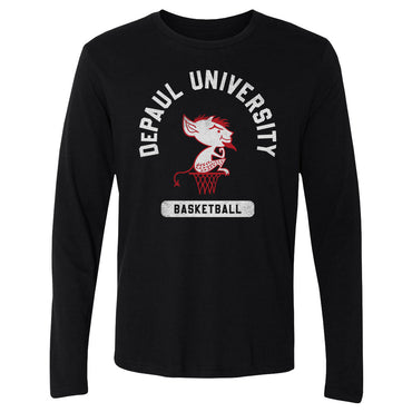 DePaul Blue Demons Mascot Basketball WHT