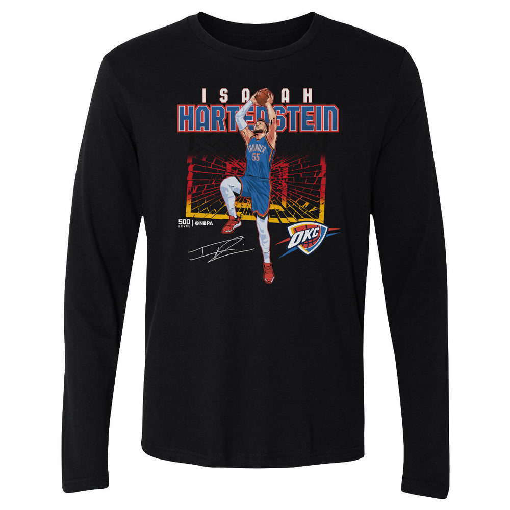 Isaiah Hartenstein Oklahoma City Thunder Shattered Flag WHT (ONLINE ORDER ONLY)