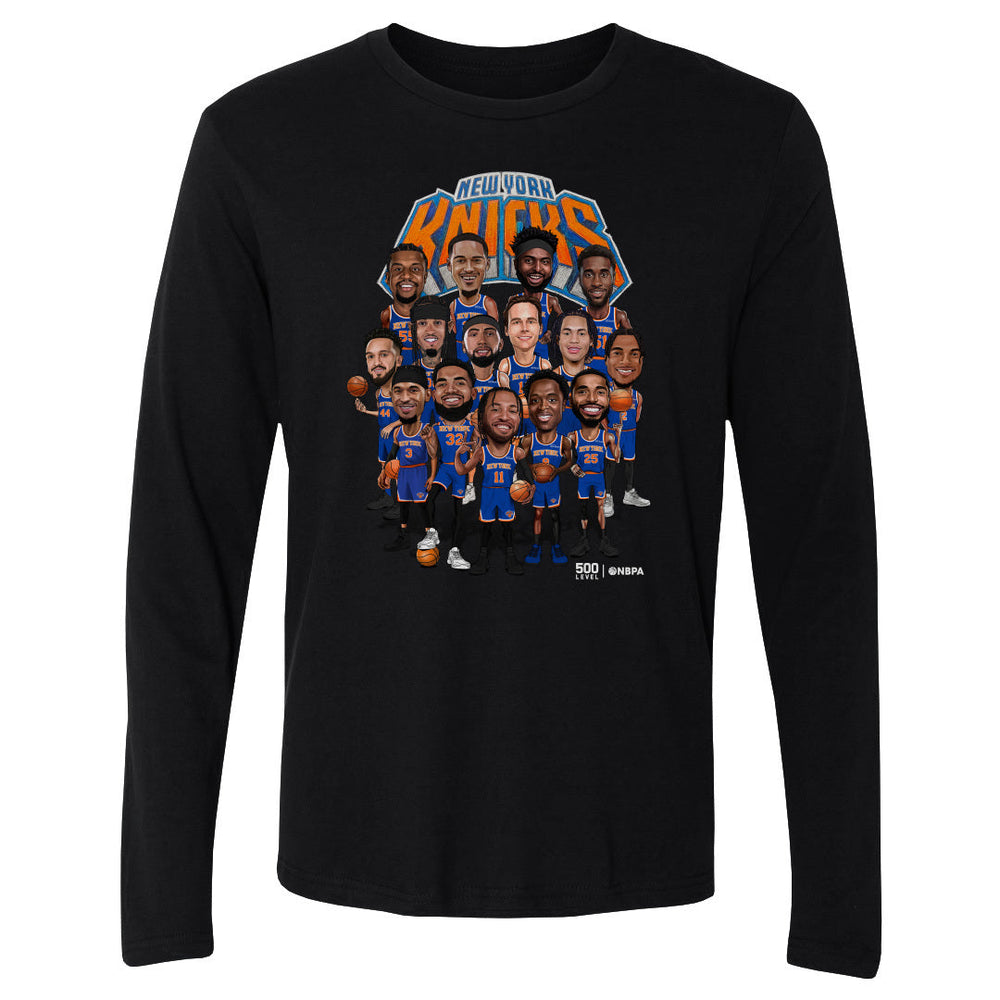 New York Knicks 2026 Playoffs Caricature WHT (ONLINE ORDER ONLY)