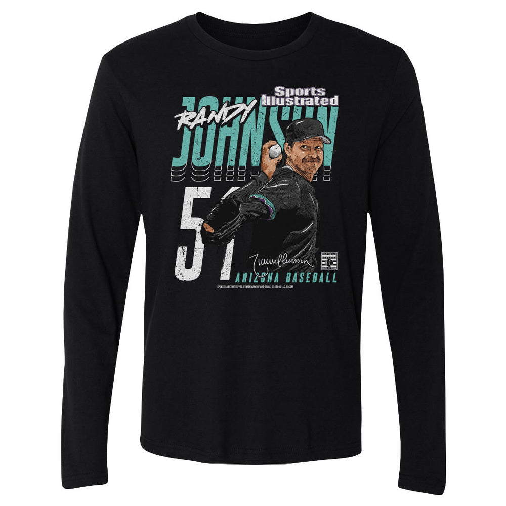 Randy Johnson Sports Illustrated & Arizona Player Name WHT (ONLINE ORDER ONLY)