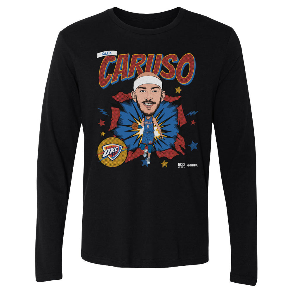 Alex Caruso Oklahoma City Thunder Caricature WHT (ONLINE ORDER ONLY)