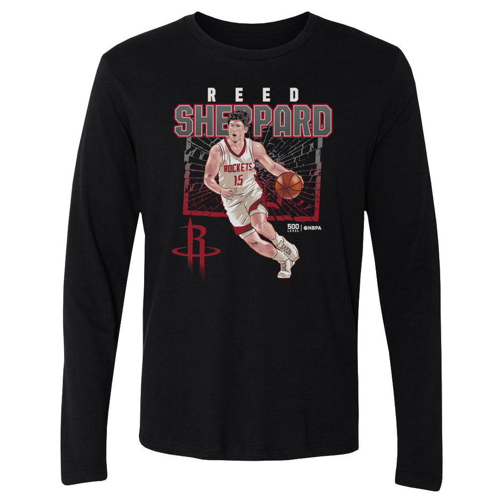 Reed Sheppard Houston Rockets Shattered WHT (ONLINE ORDER ONLY)