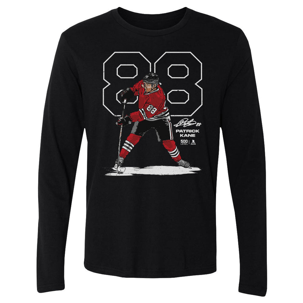 Patrick Kane Chicago Outline WHT (ONLINE ORDER ONLY)
