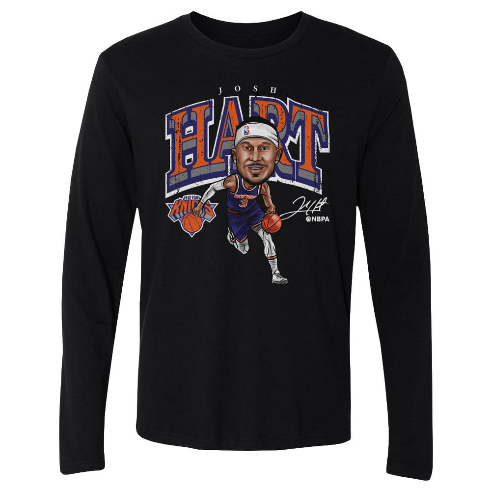 Josh Hart New York Knicks Cartoon WHT (ONLINE ORDER ONLY)