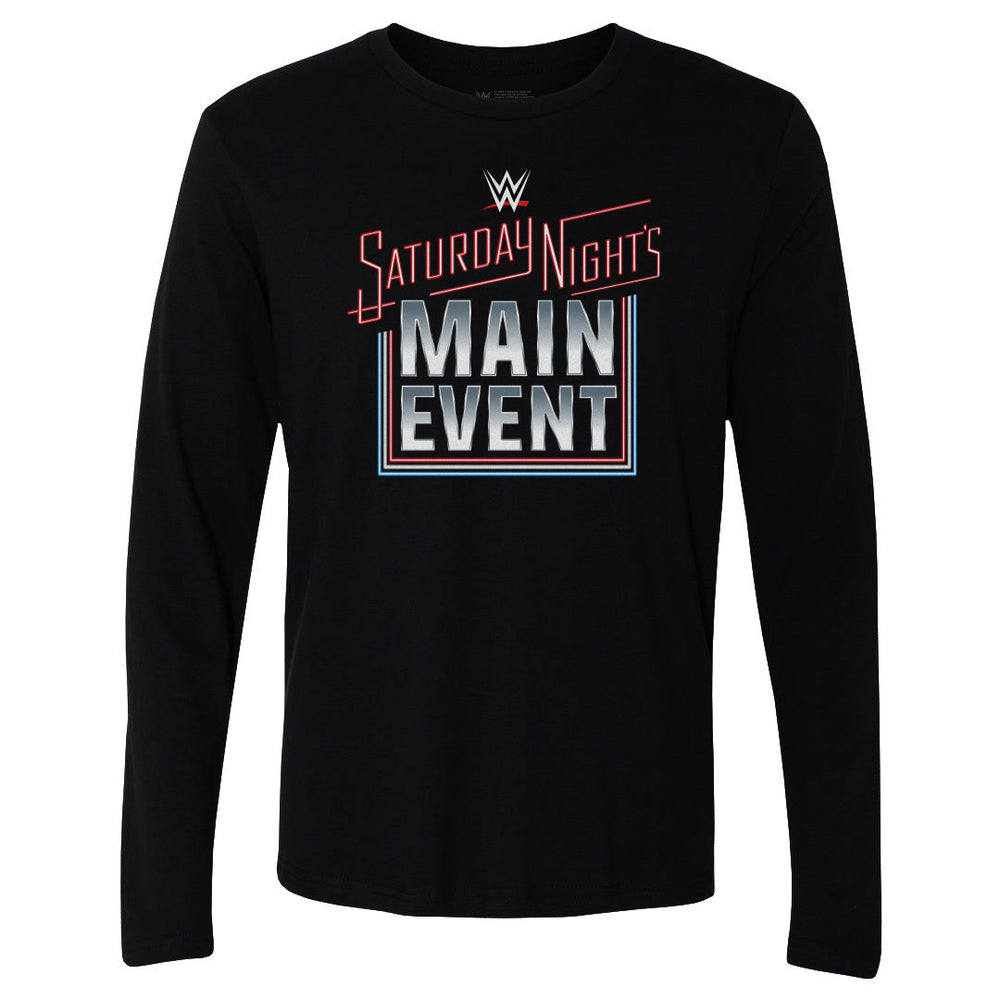 WWE Saturday Night's Main Event 2024 Logo WHT