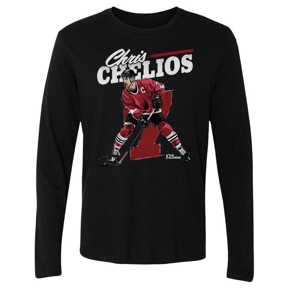 Chris Chelios Chicago Retro WHT (ONLINE ORDER ONLY)