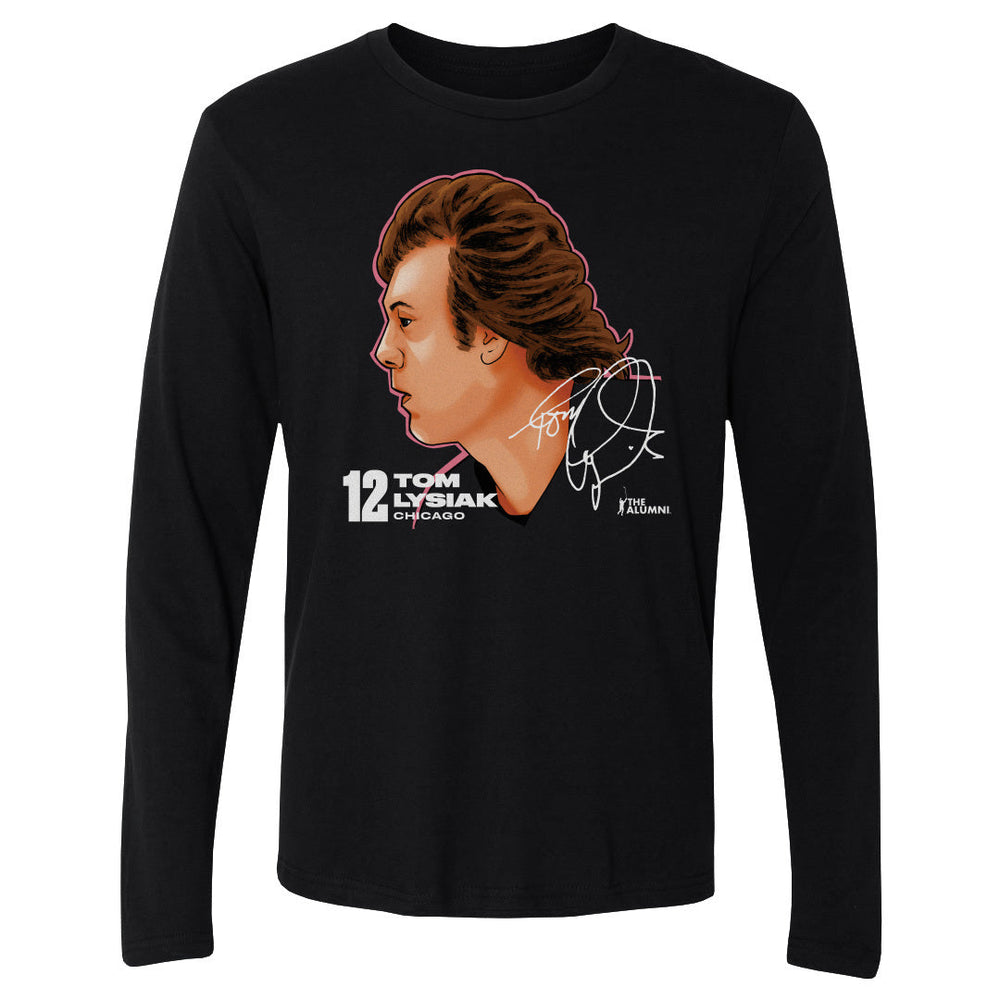 Tom Lysiak Chicago Profile WHT (ONLINE ORDER ONLY)