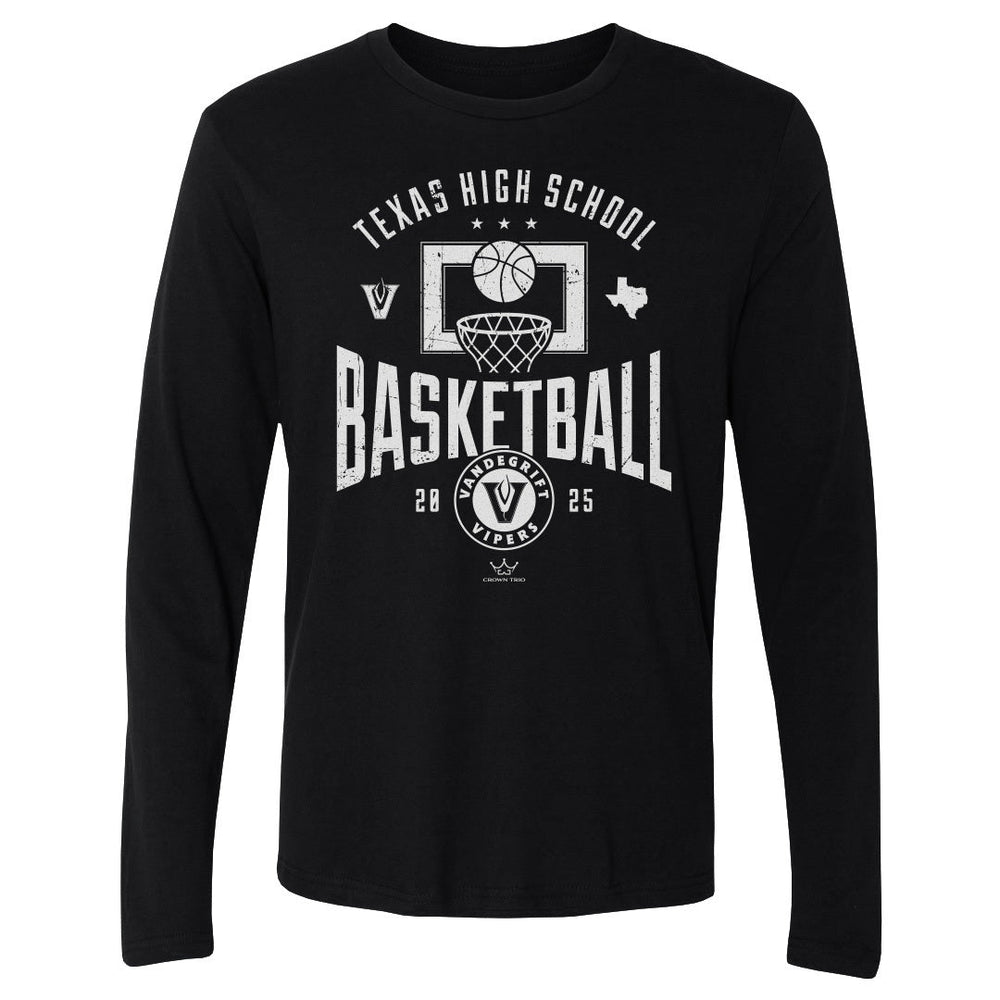 Crown Trio Vandegrift High School Basketball 2 - 2025 WHT (ONLINE ORDER ONLY)