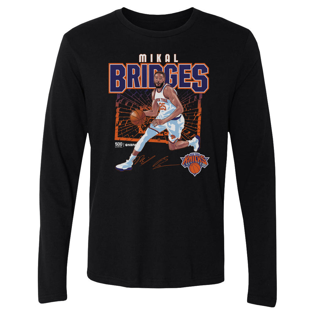 Mikal Bridges New York Knicks Shattered WHT (ONLINE ORDER ONLY)