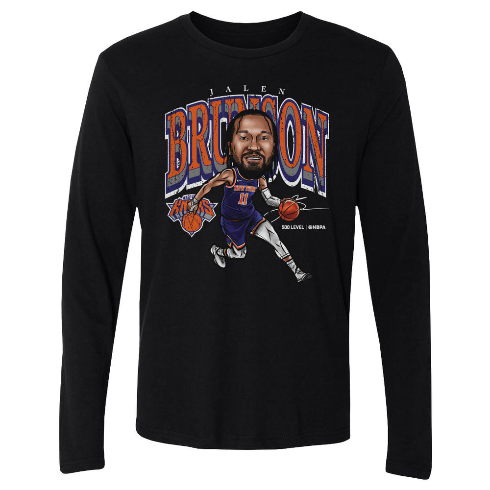 Jalen Brunson New York Knicks Cartoon WHT (ONLINE ORDER ONLY)
