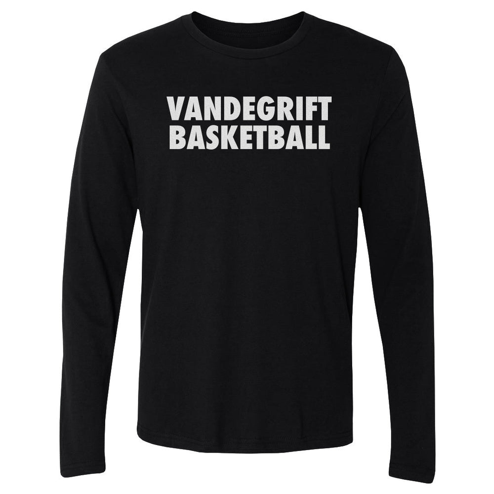 Vandegrift Crown Trio Basketball Label WHT (ONLINE ORDER ONLY)
