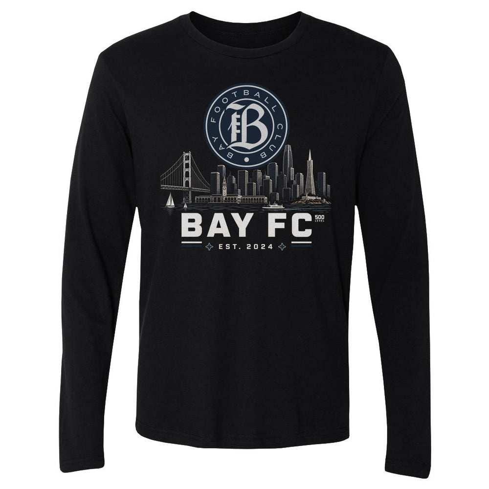 Bay FC Skyline Logo WHT