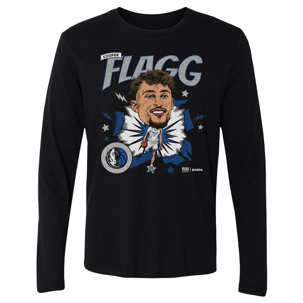 Cooper Flagg Dallas Mavericks Caricature WHT (ONLINE ORDER ONLY)