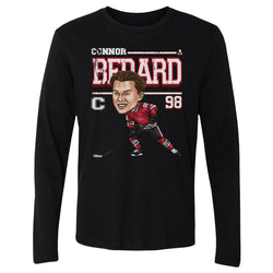 Connor Bedard Chicago Cartoon WHT (ONLINE ORDER ONLY)