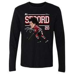 Al Secord Chicago Cartoon WHT (ONLINE ORDER ONLY)