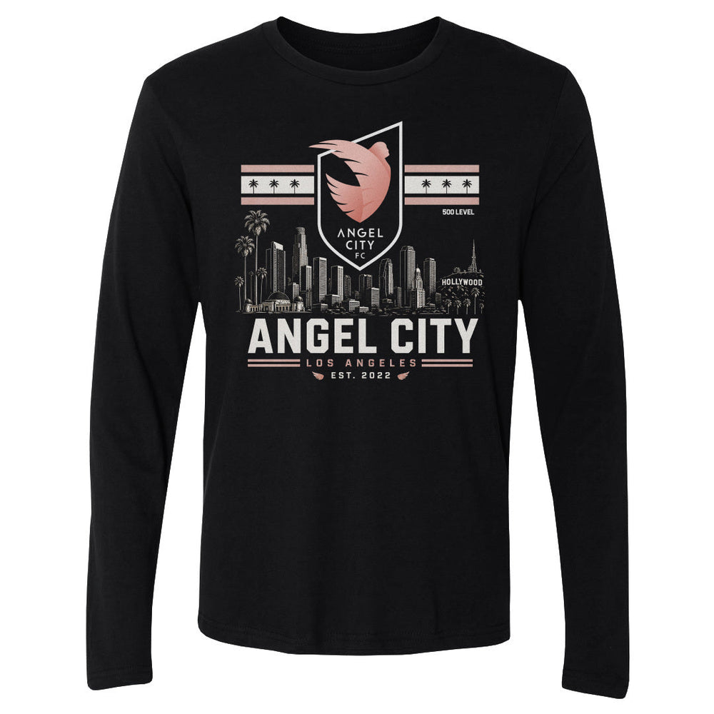 Angel City FC Skyline Logo WHT