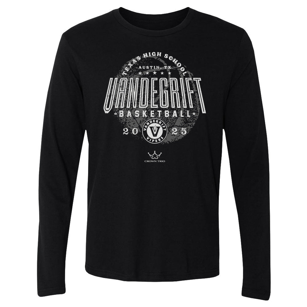 Crown Trio Vandegrift High School Basketball 4 - 2025 WHT (ONLINE ORDER ONLY)
