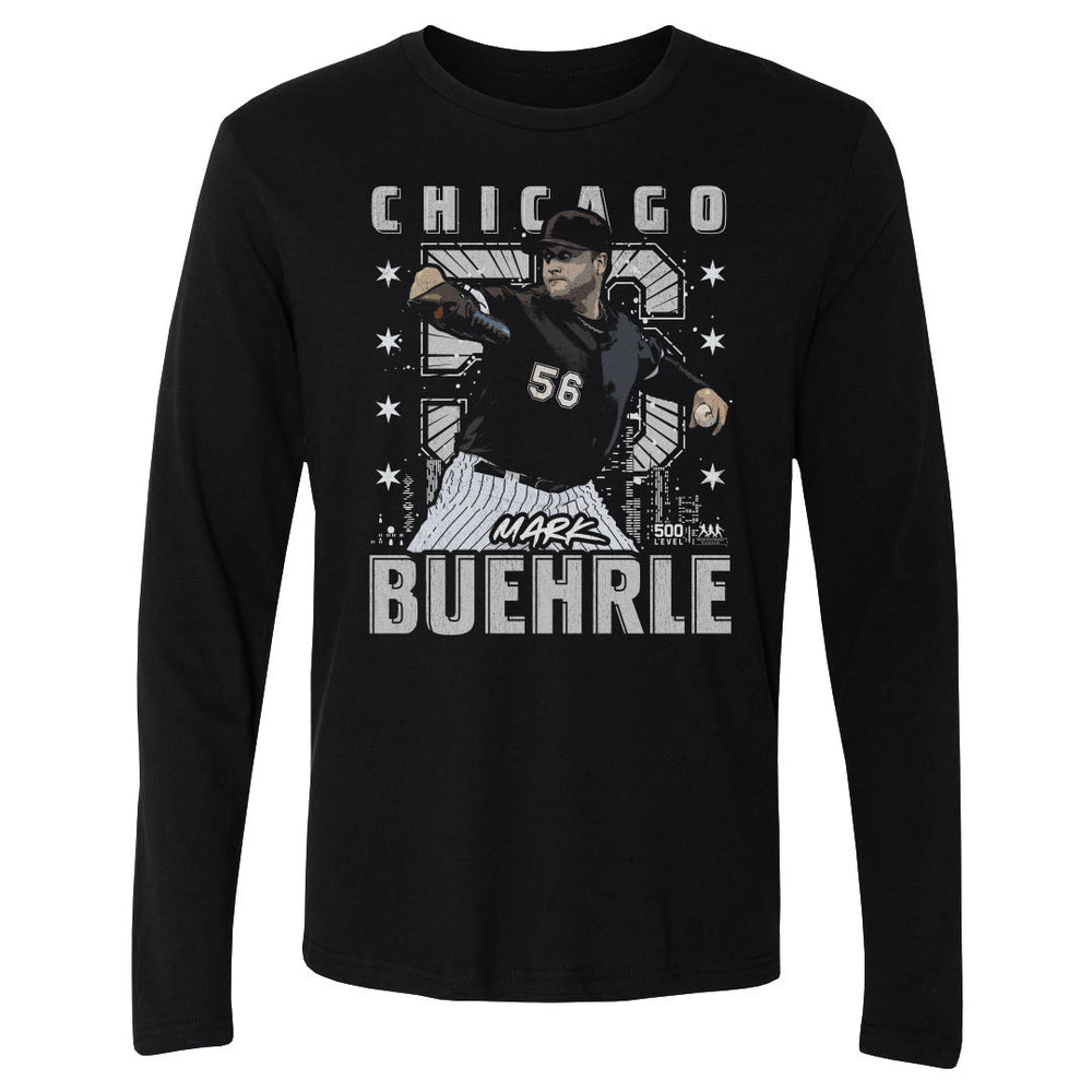 Mark Buehrle Chicago W Gritty WHT