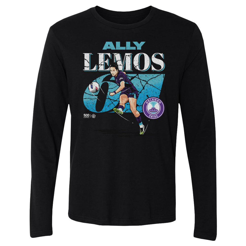 Ally Lemos Orlando Pride Cracked Number WHT (ONLINE ORDER ONLY)