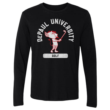 DePaul Blue Demons Mascot Golf WHT