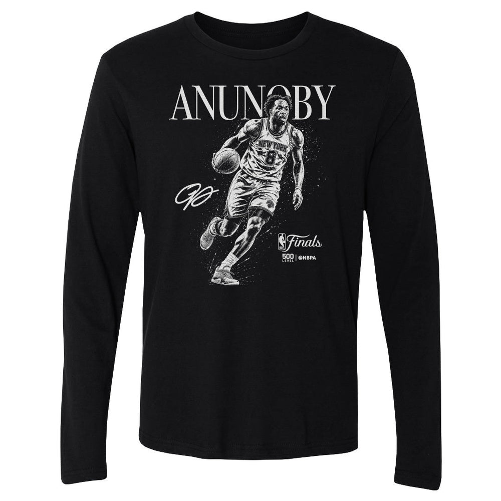 OG Anunoby New York Knicks NBA Finals 2026 Mono WHT (ONLINE ORDER ONLY)