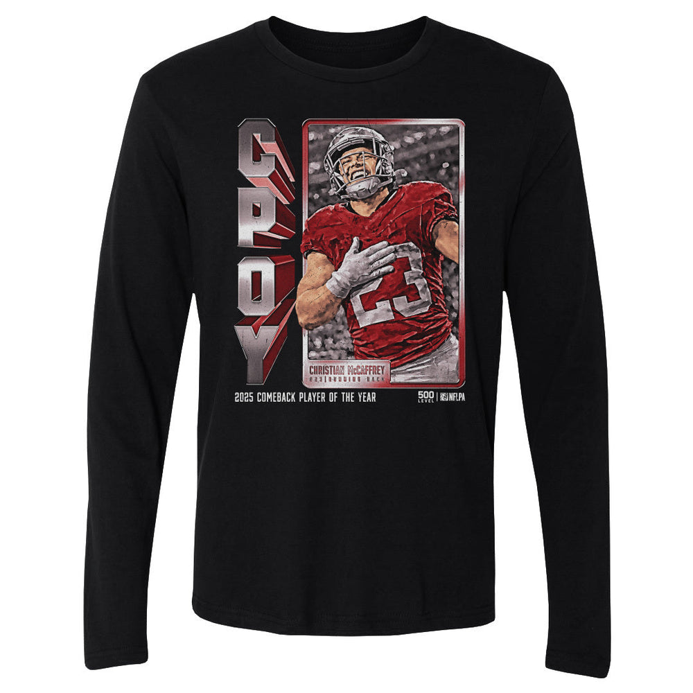 Christian McCaffrey San Francisco 2025 CPOY WHT (ONLINE ORDER ONLY)