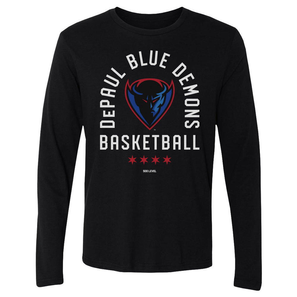 DePaul Blue Demons Basketball Arc WHT (ONLINE ORDER ONLY)