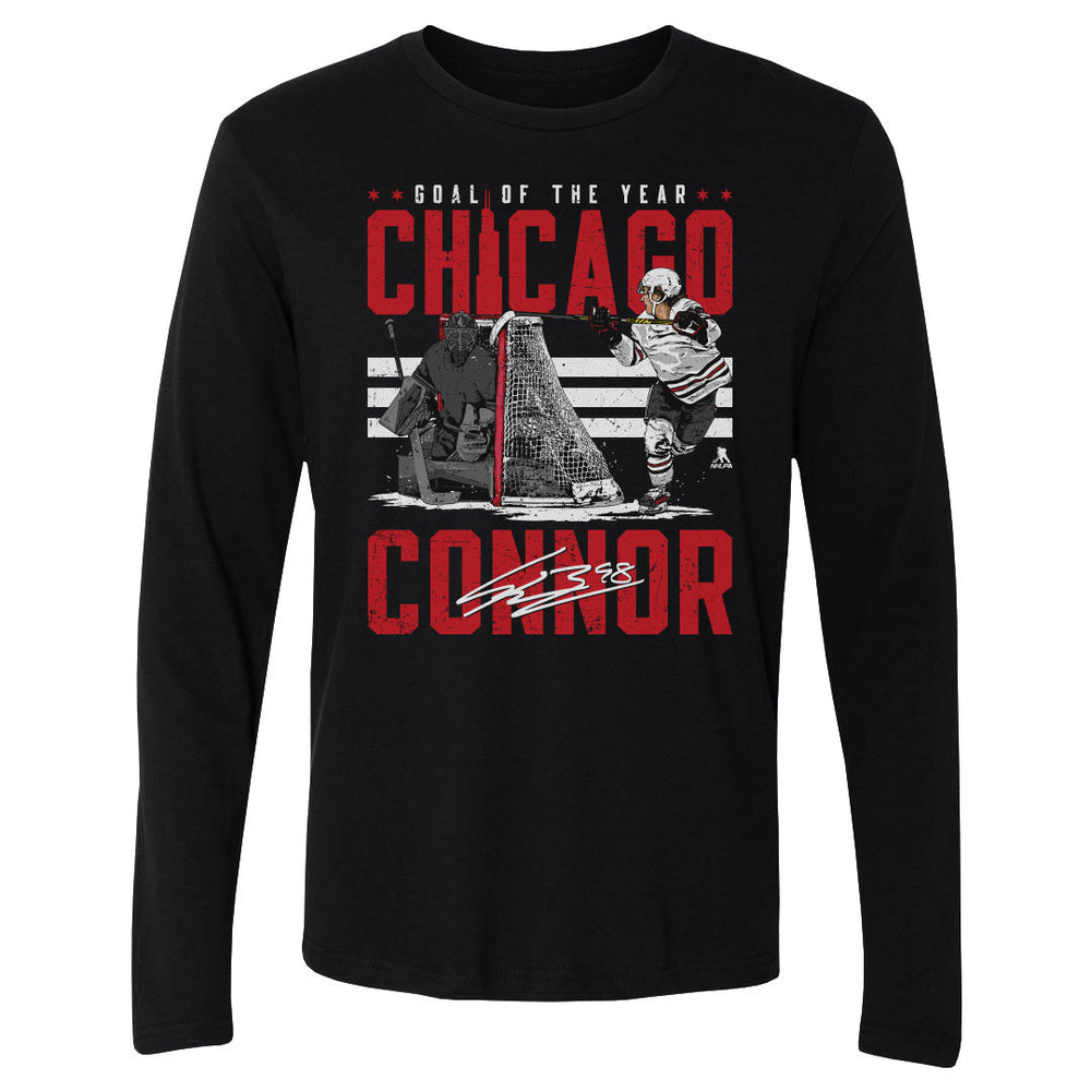 Connor Bedard Chicago Goal Of The Year WHT (ONLINE ORDER ONLY)