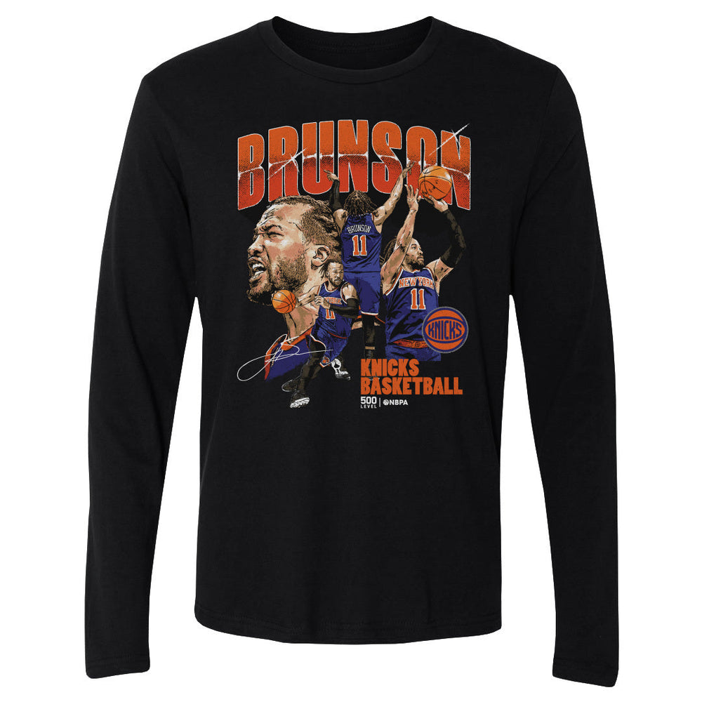 Jalen Brunson New York Knicks Collage WHT (ONLINE ORDER ONLY)