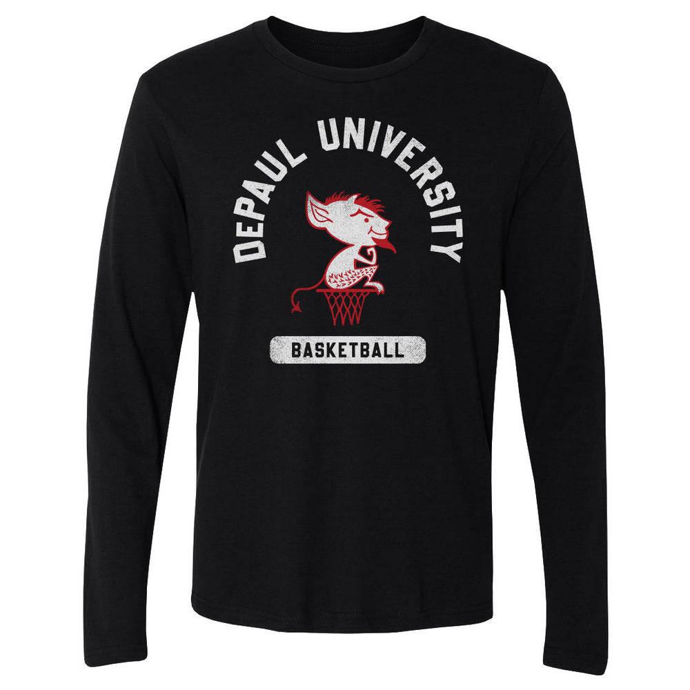DePaul Blue Demons Mascot Basketball WHT (ONLINE ORDER ONLY)