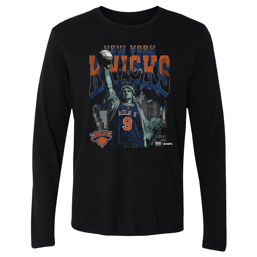 Kevin McCullar Jr. New York Knicks Statue Of Liberty WHT (ONLINE ORDER ONLY)