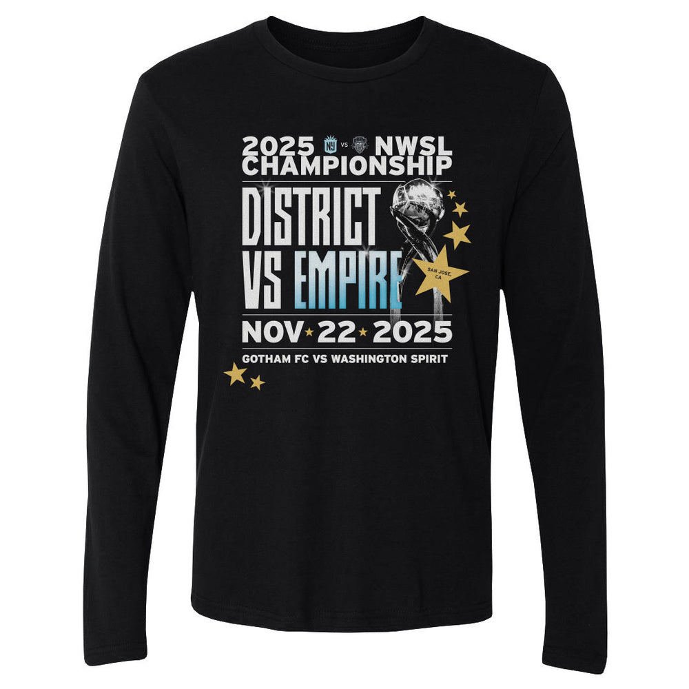 2025 NWSL Championship Gotham FC Vs. Washington Spirit WHT (ONLINE ORDER ONLY)