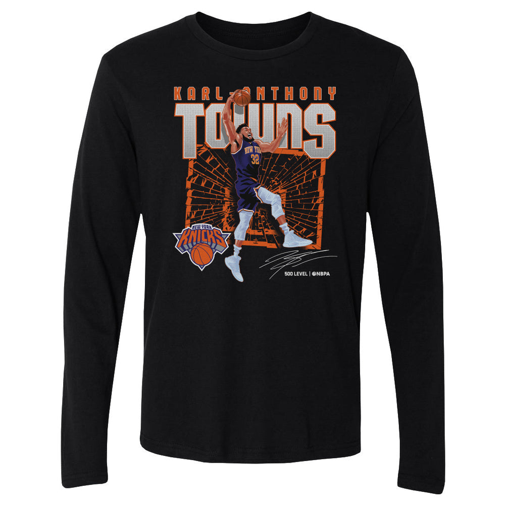 Karl-Anthony Towns New York Knicks Shattered WHT (ONLINE ORDER ONLY)