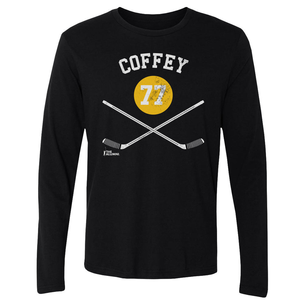 Paul Coffey Pittsburgh 77 Sticks WHT