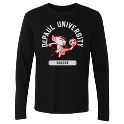 DePaul Blue Demons Mascot Soccer WHT
