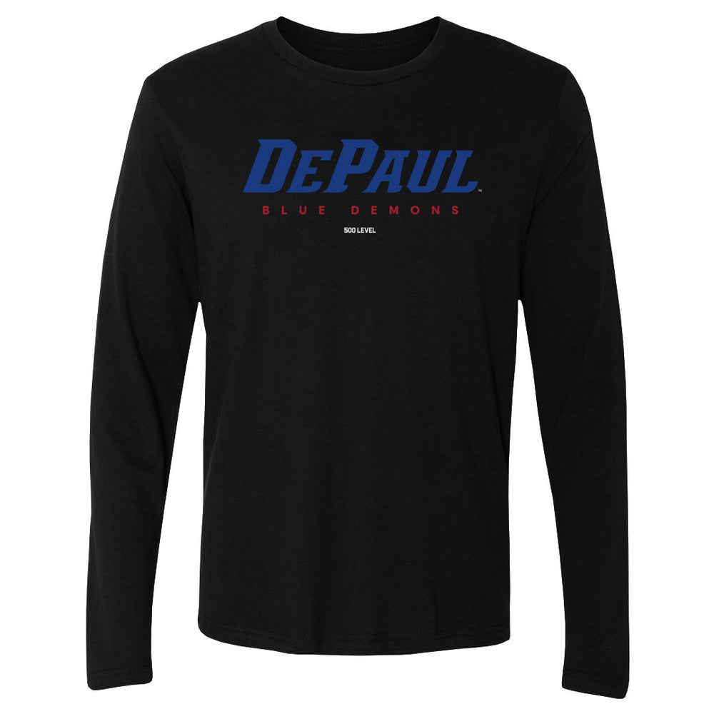 DePaul Blue Demons Wordmark Blue Demons WHT (ONLINE ORDER ONLY)